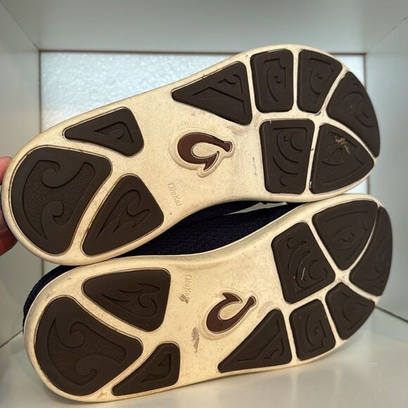 Olukai Nohea Mens Blue Comfort Mesh Slip On Loafer Boat Shoes - Picture 11 of 14